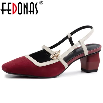FEDONAS Women Sexy Brand Pumps Cow Leather Strange Heeled Metal Decoration Prom Party Shoes Spring Summer Fashion Shoes Woman
FEDONAS Women Sexy Brand Pumps Cow Leather Strange Heeled Metal Decoration Prom Party Shoes Spring Summer Fashion Shoes Woman