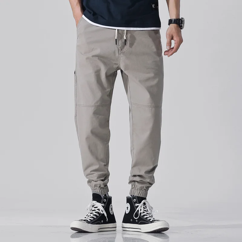 2019 High Street Fashion Men Jogger Jeans Khaki Color Top Quality Loose Fit Cargo Pants Harem Trousers Hip Hop Jeans Men
2019 High Street Fashion Men Jogger Jeans Khaki Color Top Quality Loose Fit Cargo Pants Harem Trousers Hip Hop Jeans Men