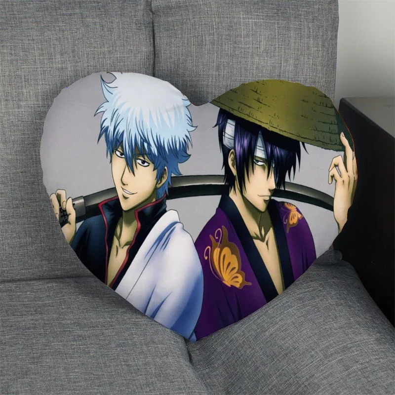 Custom Gintama Heart Pillow Cover Zipper Pillowcase Cover dakimakura Wedding Home Office Decorative DIY Gift
Custom Gintama Heart Pillow Cover Zipper Pillowcase Cover dakimakura Wedding Home Office Decorative DIY Gift