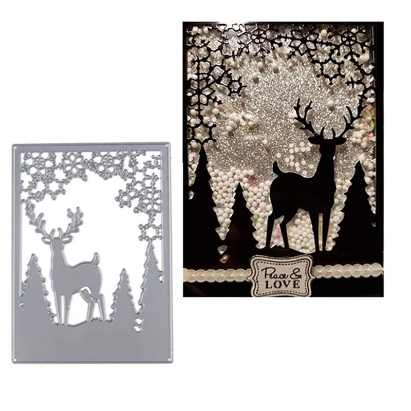 Christmas Deer dies Metal Cutting Dies Christmas Scrapbook Album Cards Embossing Tool for Paper Card and stamps new 2018 dies
Christmas Deer dies Metal Cutting Dies Christmas Scrapbook Album Cards Embossing Tool for Paper Card and stamps new 2018 dies