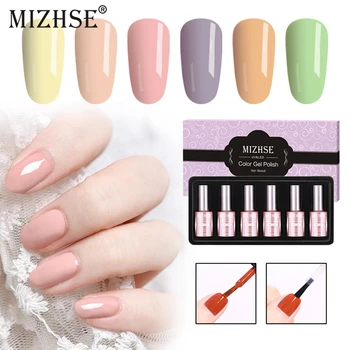 MIZHSE 18ML Gel Lacquer Set Soak Off UV LED Nail Polish Gel Smalto Semi Permanente Unghie Top And Base Gel For Nails Design
MIZHSE 18ML Gel Lacquer Set Soak Off UV LED Nail Polish Gel Smalto Semi Permanente Unghie Top And Base Gel For Nails Design