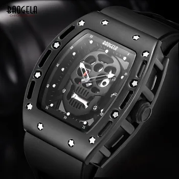 Baogela futuristic fashion cool casual Men Sport Watch Silicone Luxury Top Brand Watch Relogio Masculino reloj esqueletico 1612
Baogela futuristic fashion cool casual Men Sport Watch Silicone Luxury Top Brand Watch Relogio Masculino reloj esqueletico 1612