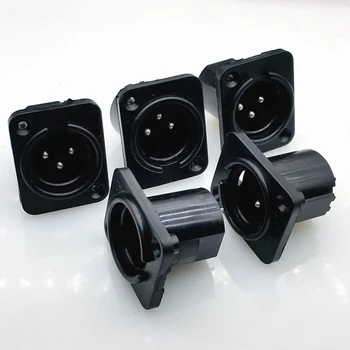 Free shipping plastic XLR socket 3 pin XLR male socket Panel Mount Chassis Socket Connector adapter 10pcs/lot
Free shipping plastic XLR socket 3 pin XLR male socket Panel Mount Chassis Socket Connector adapter 10pcs/lot