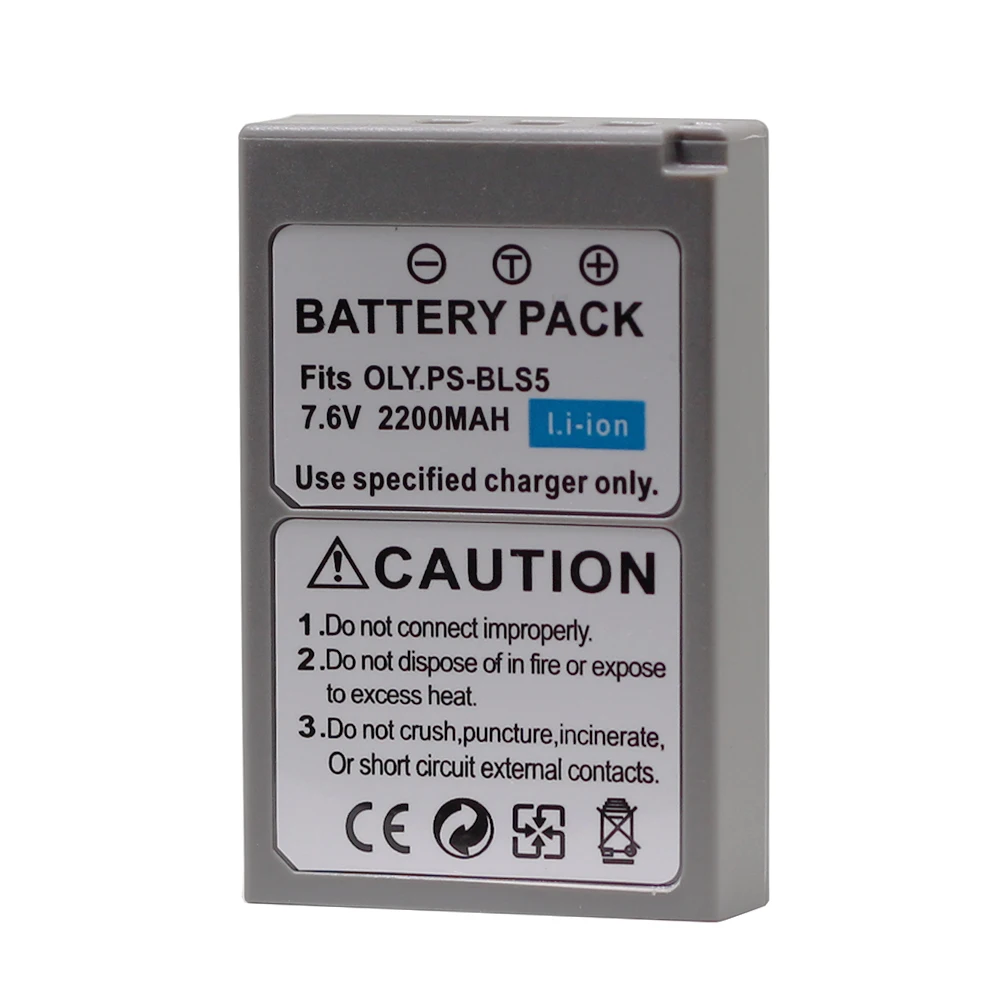 1P PS-BLS5 PS BLS5 BLS-5 BLS-50 Rechargeable Battery for Olympus PEN E-PL2 E-PL5 E-PL6 E-PL7 E-PM2 OM-D E-M10 E-M10 II Stylus 1
1P PS-BLS5 PS BLS5 BLS-5 BLS-50 Rechargeable Battery for Olympus PEN E-PL2 E-PL5 E-PL6 E-PL7 E-PM2 OM-D E-M10 E-M10 II Stylus 1