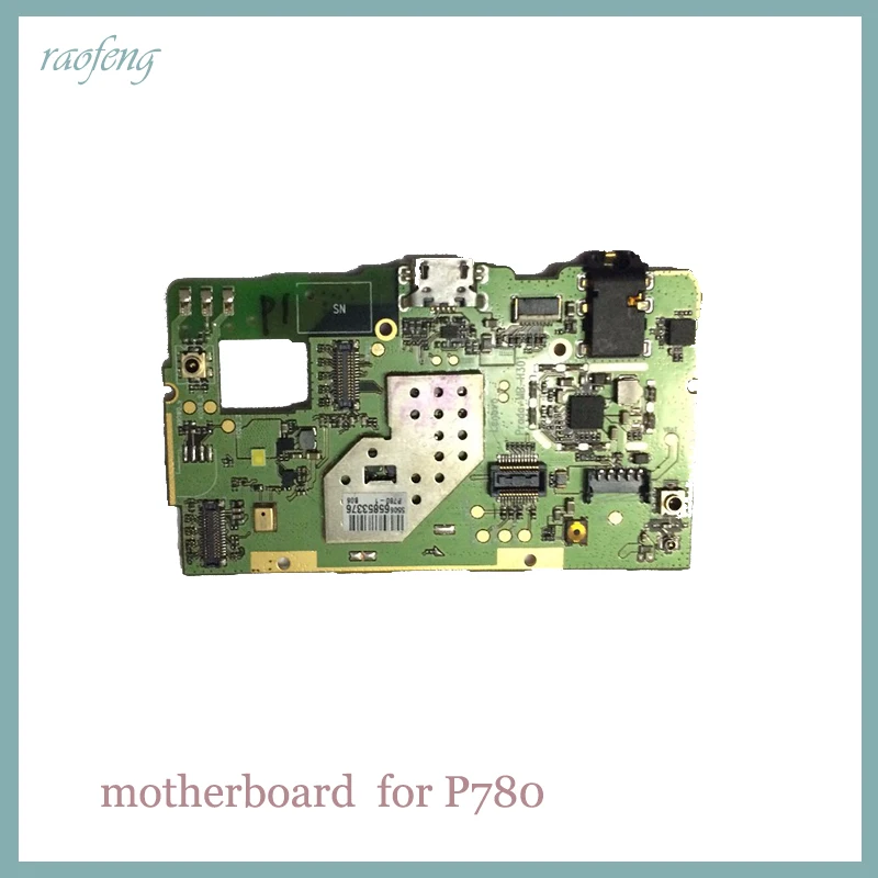 Raofeng well work for Lenovo p780 Motherboard unlocked used WCDMA version mainboard with chips Logic Board
Raofeng well work for Lenovo p780 Motherboard unlocked used WCDMA version mainboard with chips Logic Board