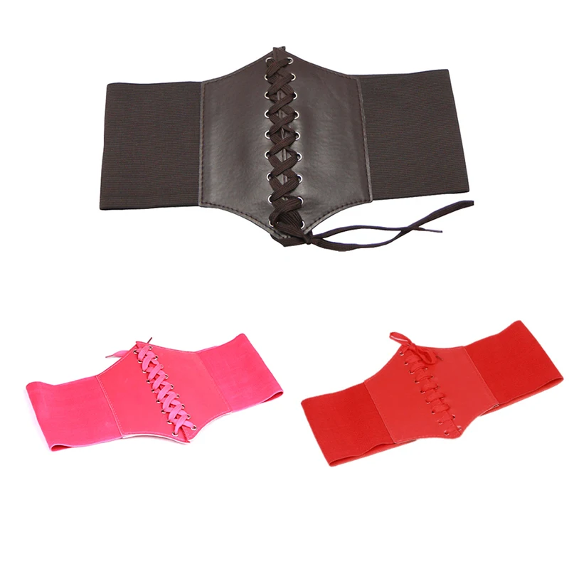 Fashion Women Ultra Super Wide Belt PU Elastic Corset Belt Fashion Wide Waist Belt Ladies Clothing Accesoories Female Decoration
Fashion Women Ultra Super Wide Belt PU Elastic Corset Belt Fashion Wide Waist Belt Ladies Clothing Accesoories Female Decoration