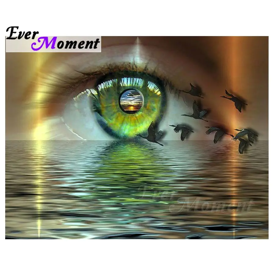 Ever Moment Diamond Painting Eye Birds Sea Cross Stitch Full Square Drill Diamond Embroidery Picture Mosaic Needlework S2F698
Ever Moment Diamond Painting Eye Birds Sea Cross Stitch Full Square Drill Diamond Embroidery Picture Mosaic Needlework S2F698