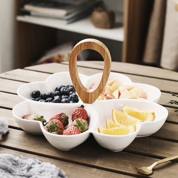 Creative Fruit Disk Dessert Plate Ceramic Modern Living Room Dried Fruit Dish Hand-held Fractional Candy Nut Box cute plate
Creative Fruit Disk Dessert Plate Ceramic Modern Living Room Dried Fruit Dish Hand-held Fractional Candy Nut Box cute plate