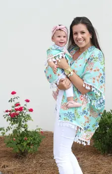Women Mother Daughter Boho Beachwear Cover Up Family Matching Outfits Floral Kimono Cardigan Summer Tops Family Matching Outfits
Women Mother Daughter Boho Beachwear Cover Up Family Matching Outfits Floral Kimono Cardigan Summer Tops Family Matching Outfits