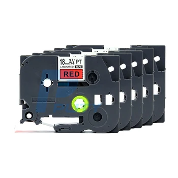 5PCS PUTY 18mm Black On Red TZe-441 tz441 TZ-441 label tapes compatible for PT300 350 520 750 P700 D600 P-Touch label printers
5PCS PUTY 18mm Black On Red TZe-441 tz441 TZ-441 label tapes compatible for PT300 350 520 750 P700 D600 P-Touch label printers