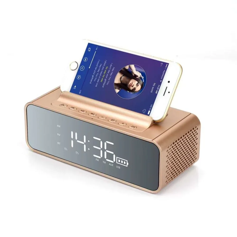 Oneder V06 Bluetooth Speaker Sound Box Professional Smart wireless LED screen Alarm clock active multimedia speaker Support TF
Oneder V06 Bluetooth Speaker Sound Box Professional Smart wireless LED screen Alarm clock active multimedia speaker Support TF