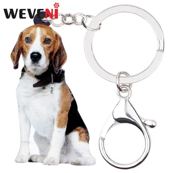 WEVENI Original Acrylic Beagle Dog Key Chains Keychain Ring New Trendy Animal Jewelry For Women Girls Bag Car Charms Drop Ship
WEVENI Original Acrylic Beagle Dog Key Chains Keychain Ring New Trendy Animal Jewelry For Women Girls Bag Car Charms Drop Ship
