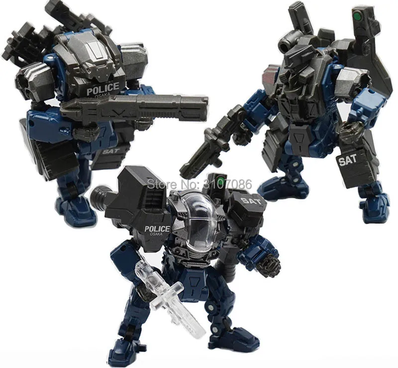 MFT трансформация MS SAT специальная сила костюм Diaclone Lost Planet мех модфаны наборы