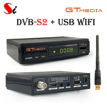 GTmedia V7S DVB-S2 HD satellite TV receiver + RT5370 USB WIFI (Youtube, power vu, CCcam, newcamd)
GTmedia V7S DVB-S2 HD satellite TV receiver + RT5370 USB WIFI (Youtube, power vu, CCcam, newcamd)