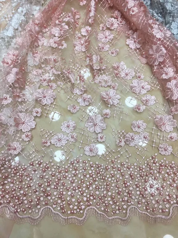 5yard/lot beaded african net lace fabric hot design S-101637 Tulle embroidered lace fabric for nice dress
5yard/lot beaded african net lace fabric hot design S-101637 Tulle embroidered lace fabric for nice dress
