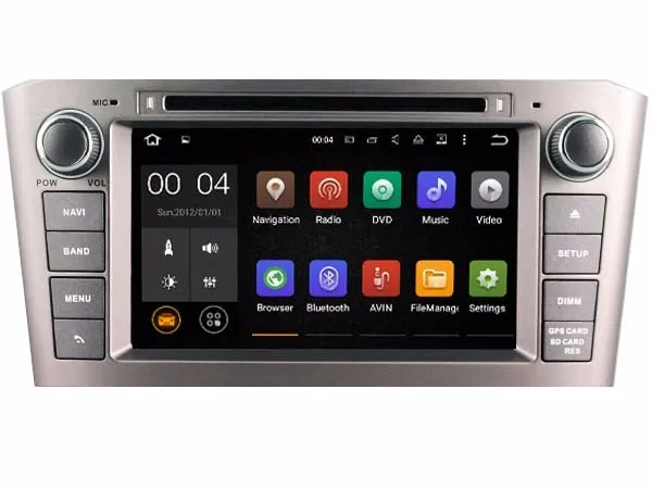 Octa core IPS screen Android 9.0 Car DVD GPS radio Navigation for Toyota Avensis 2004-2008 with 4G/Wifi DVR OBD mirror link
Octa core IPS screen Android 9.0 Car DVD GPS radio Navigation for Toyota Avensis 2004-2008 with 4G/Wifi DVR OBD mirror link