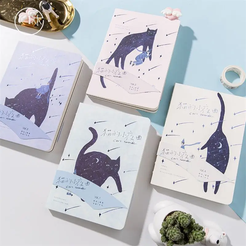 Coloffice Creative Cute Cat Series Notebook Daily life Handbook Students Multifunction Diary Book 160 Pages Office Supplies 1PC
Coloffice Creative Cute Cat Series Notebook Daily life Handbook Students Multifunction Diary Book 160 Pages Office Supplies 1PC