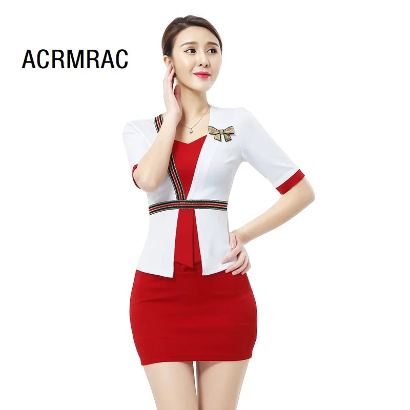Women suits Slim summer V-neck Short sleeve Blazers skirt 2 pieces set Sexy Women skirt suits Women set suits 2305
Women suits Slim summer V-neck Short sleeve Blazers skirt 2 pieces set Sexy Women skirt suits Women set suits 2305