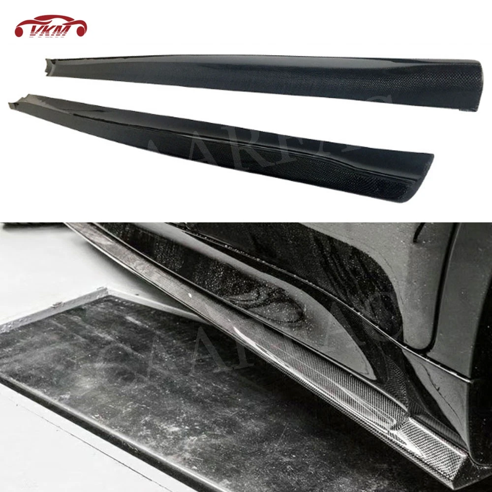 Carbon Fiber Side Skirts Aprons Body Kit Protector Extension For BMW X5M X6M F85 F86 2015 2016 2017 2018 2PCS / Set Car Styling
Carbon Fiber Side Skirts Aprons Body Kit Protector Extension For BMW X5M X6M F85 F86 2015 2016 2017 2018 2PCS / Set Car Styling