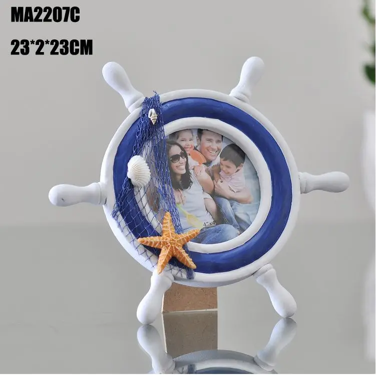 free shipping 6pcs/lot Mediterranean style density board round anchor photo frame nautical decor home table decorations
free shipping 6pcs/lot Mediterranean style density board round anchor photo frame nautical decor home table decorations