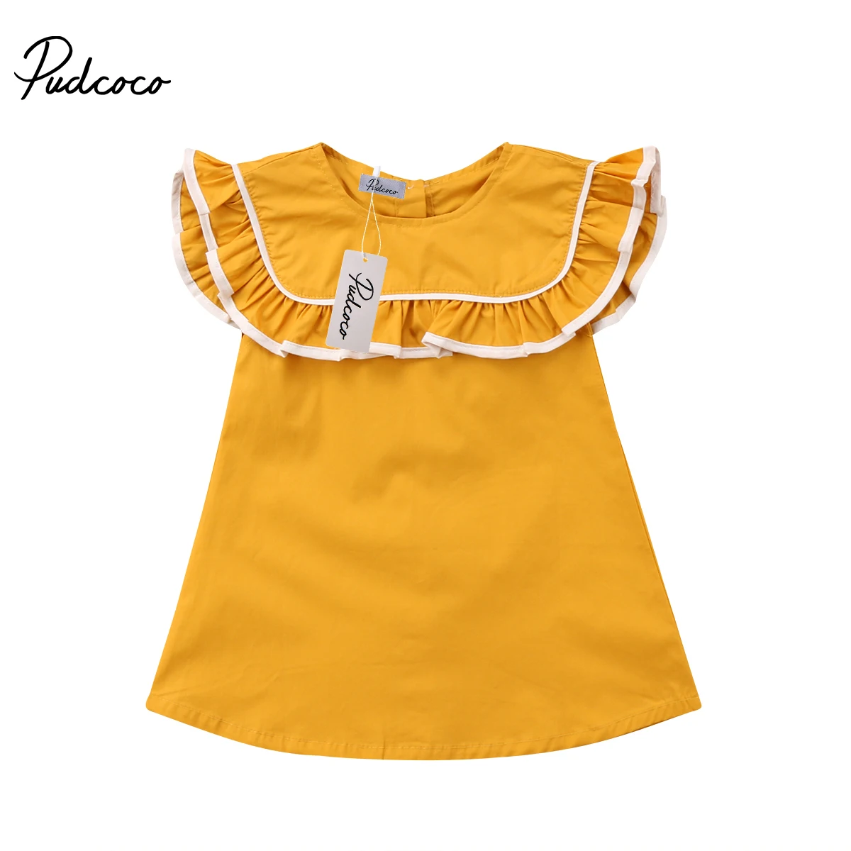 2018 Brand New Toddler Infant Child Kids Baby Girl Dress Summer Sleeveless Party Princess Ruffled Sundress Solid Clothes 1-6T
2018 Brand New Toddler Infant Child Kids Baby Girl Dress Summer Sleeveless Party Princess Ruffled Sundress Solid Clothes 1-6T