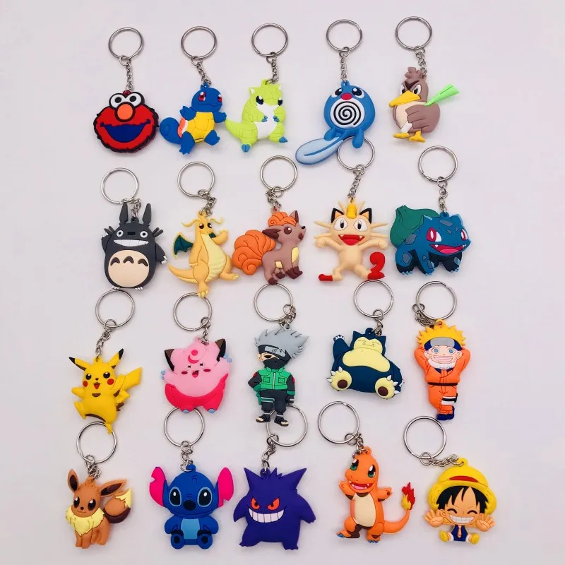 3D Anime Figure Pokemon Go Keychain Cute Cartoon PVC Pocket Monsters Pikachu Pendant Key Chain Key Ring Kids Key Holder Gift
3D Anime Figure Pokemon Go Keychain Cute Cartoon PVC Pocket Monsters Pikachu Pendant Key Chain Key Ring Kids Key Holder Gift