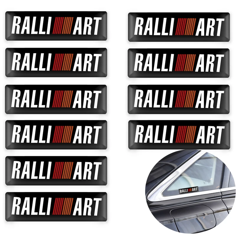 10Pcs 3D Car Styling Epoxy Glue Decal Ralli Art Emblem Badge Sticker for Mitsubishi Lancer Outlander Ralliart Auto Accessories
10Pcs 3D Car Styling Epoxy Glue Decal Ralli Art Emblem Badge Sticker for Mitsubishi Lancer Outlander Ralliart Auto Accessories