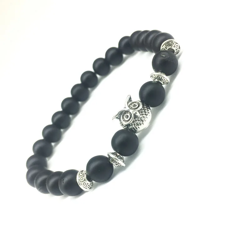 New Design Women Men Beaded Bracelet Cute Owl Shape And Beautiful Beads Personality Gift Choose Provide Dropshipping | Украшения и