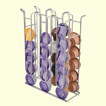 Coffee Pod Holder for 36pcs Tower Iron Chrome Plating Stand Display Rack Storage Capsule Organizer Tools For Dolce Gusto
Coffee Pod Holder for 36pcs Tower Iron Chrome Plating Stand Display Rack Storage Capsule Organizer Tools For Dolce Gusto
