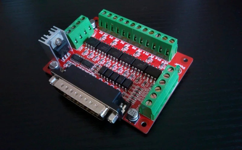 CNC high speed interface board parallel port DB25 optical isolation high speed optocoupler 6N137
CNC high speed interface board parallel port DB25 optical isolation high speed optocoupler 6N137