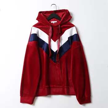 2018 Women Hoodies Sweatshirt Casual Patchwork Slim Fit Hoodie Outwear Hip Hop Hood Sweatshirts for Women
2018 Women Hoodies Sweatshirt Casual Patchwork Slim Fit Hoodie Outwear Hip Hop Hood Sweatshirts for Women