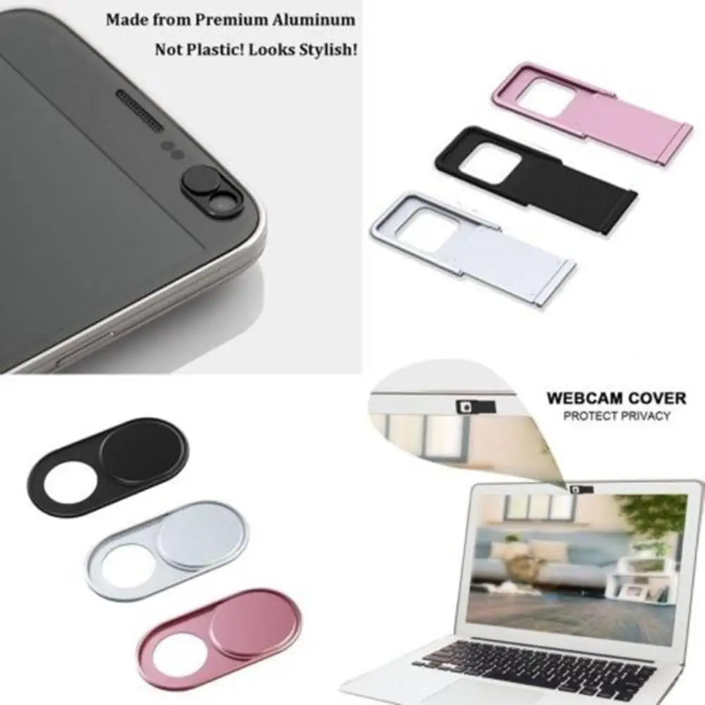 New 1Pc Metal Webcam Shutter Cover Lid Laptop Phone Tablet Security Protect Privacy
New 1Pc Metal Webcam Shutter Cover Lid Laptop Phone Tablet Security Protect Privacy
