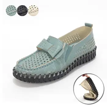 Fashion Summer Women Sandals Casual Breathable Genuine Leather Shoes Bowtie Women Lady Flat Sandals Platform Sandal
Fashion Summer Women Sandals Casual Breathable Genuine Leather Shoes Bowtie Women Lady Flat Sandals Platform Sandal