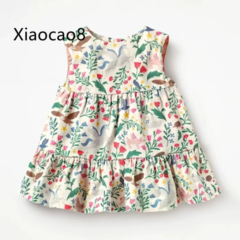2-7T Kids Floral Layered Dresses for Girls Cotton Sleeveless Dress Baby Toddler Girl Summer Casual Dress Children Clothes
2-7T Kids Floral Layered Dresses for Girls Cotton Sleeveless Dress Baby Toddler Girl Summer Casual Dress Children Clothes