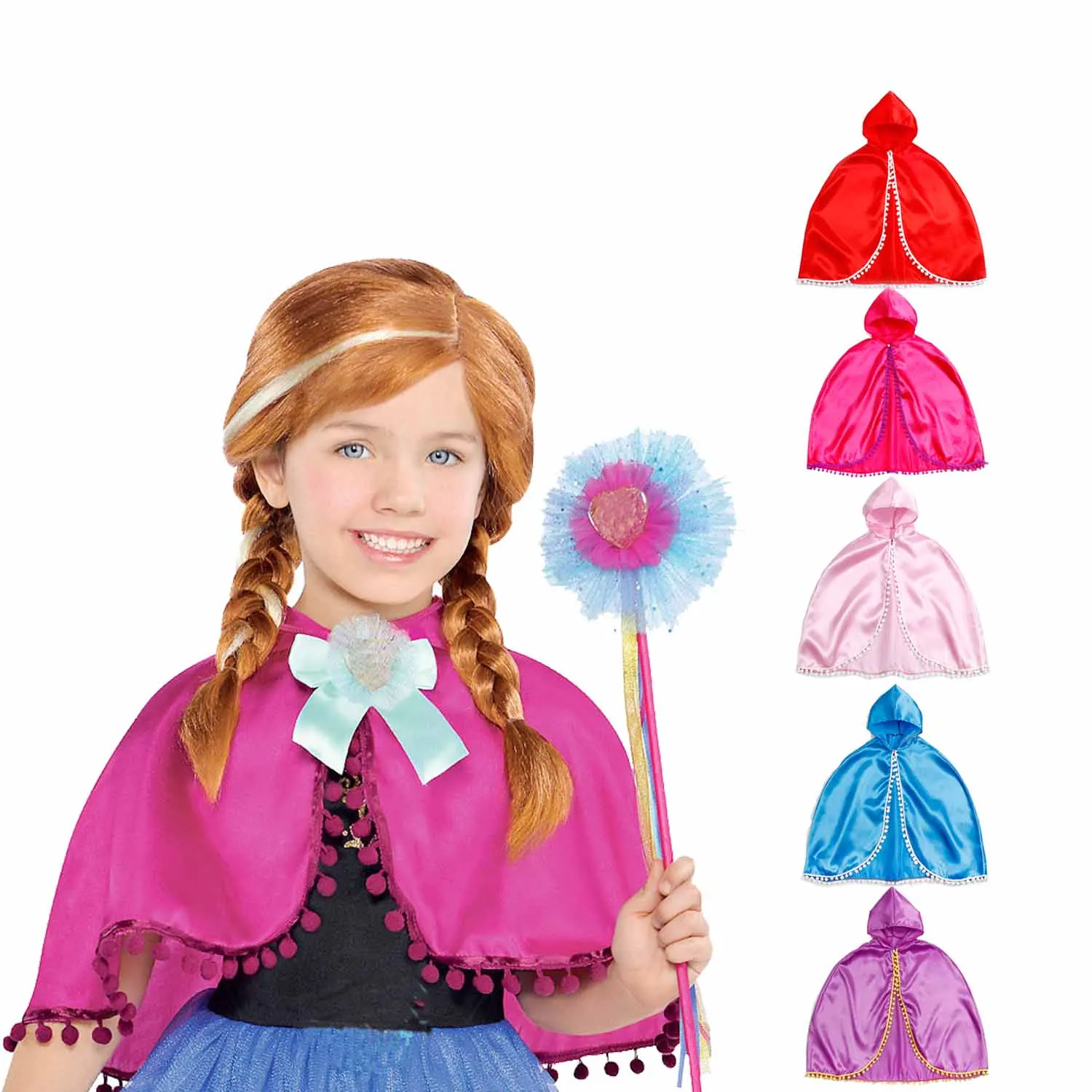 Princess Anna CAPE Capelet Cloak Inspired Child Toddler Baby Girl Dress Up Costume Birthday Party Fits 3-10Y
Princess Anna CAPE Capelet Cloak Inspired Child Toddler Baby Girl Dress Up Costume Birthday Party Fits 3-10Y
