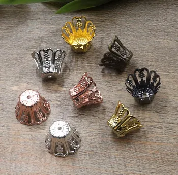 12mm Vintage Filigree Flower Links Beads End Caps European Charms Hair Clasp Bu Yao Accessories DIY Findings Multi-Color
12mm Vintage Filigree Flower Links Beads End Caps European Charms Hair Clasp Bu Yao Accessories DIY Findings Multi-Color