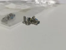 Nowy Laptop śruby montażowe dla hp Lcd tylna pokrywa wielkie litery podpórce pod nadgarstki klawiatura dno torba 15 650536-001(China)