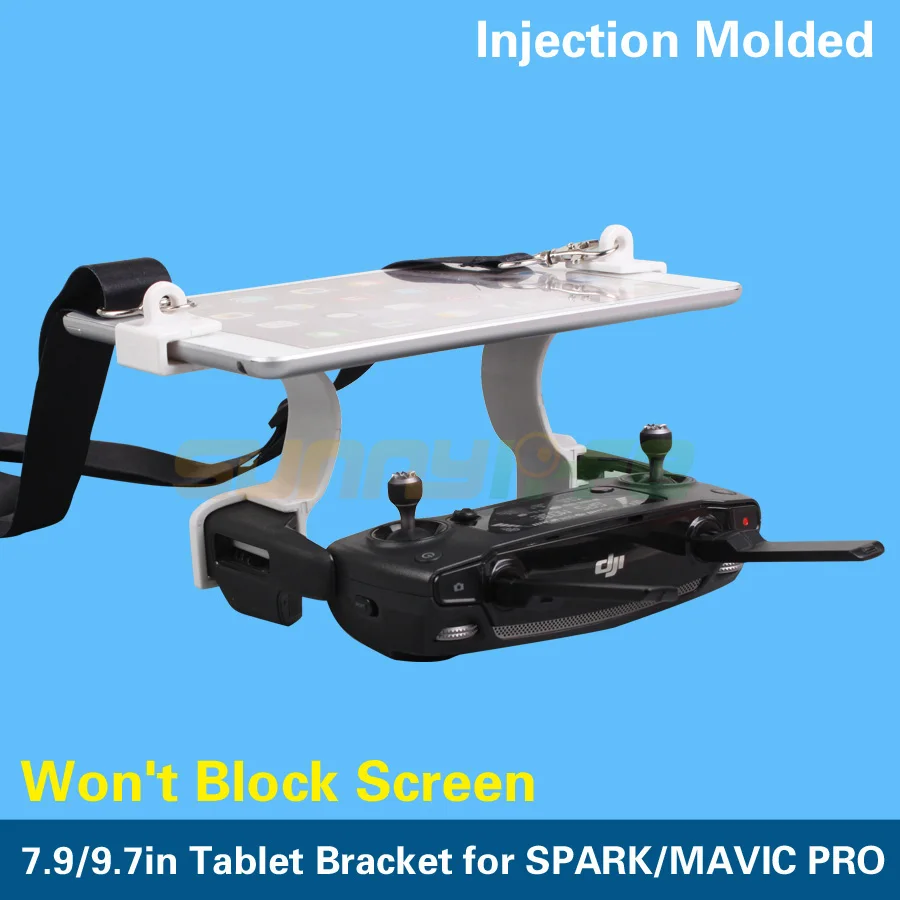 Sunnylife Dual Hook Support 7.9in 9.7in Tablet Bracket Remote Controller Clip for DJI SPARK MAVIC PRO
Sunnylife Dual Hook Support 7.9in 9.7in Tablet Bracket Remote Controller Clip for DJI SPARK MAVIC PRO