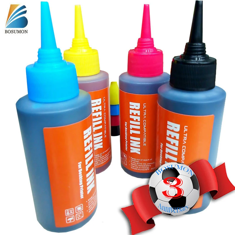 Bosumon 4 X 100ML Refill Ink FOR HP 8620 Officejet 8100 Pro 3620 3610 FOR HP 950 960 printer cartridges
Bosumon 4 X 100ML Refill Ink FOR HP 8620 Officejet 8100 Pro 3620 3610 FOR HP 950 960 printer cartridges