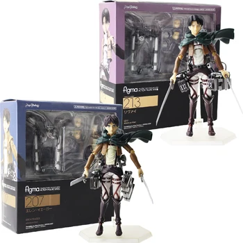 New Hot Toy 14cm Anime Attack on Titan Figma 207 Eren Yeager 213 Levi Statue PVC Action Figure Collection Dolls Model Toys Gift
New Hot Toy 14cm Anime Attack on Titan Figma 207 Eren Yeager 213 Levi Statue PVC Action Figure Collection Dolls Model Toys Gift