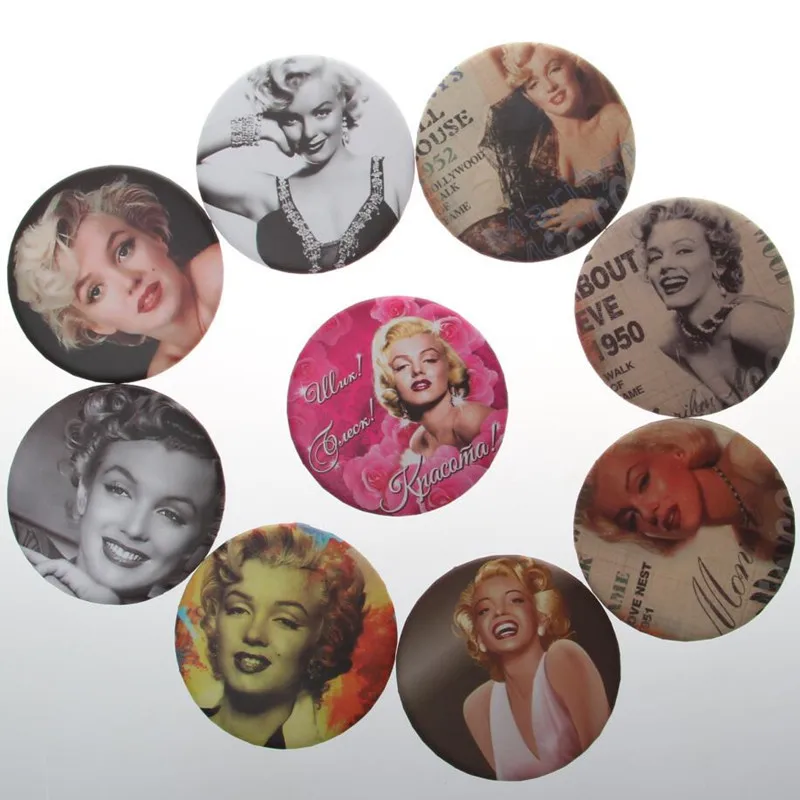 75mm Exquisite plastic foldable pocket mirror round shape Portable makeup mirror beauty stars Cosmetic mirrors
75mm Exquisite plastic foldable pocket mirror round shape Portable makeup mirror beauty stars Cosmetic mirrors