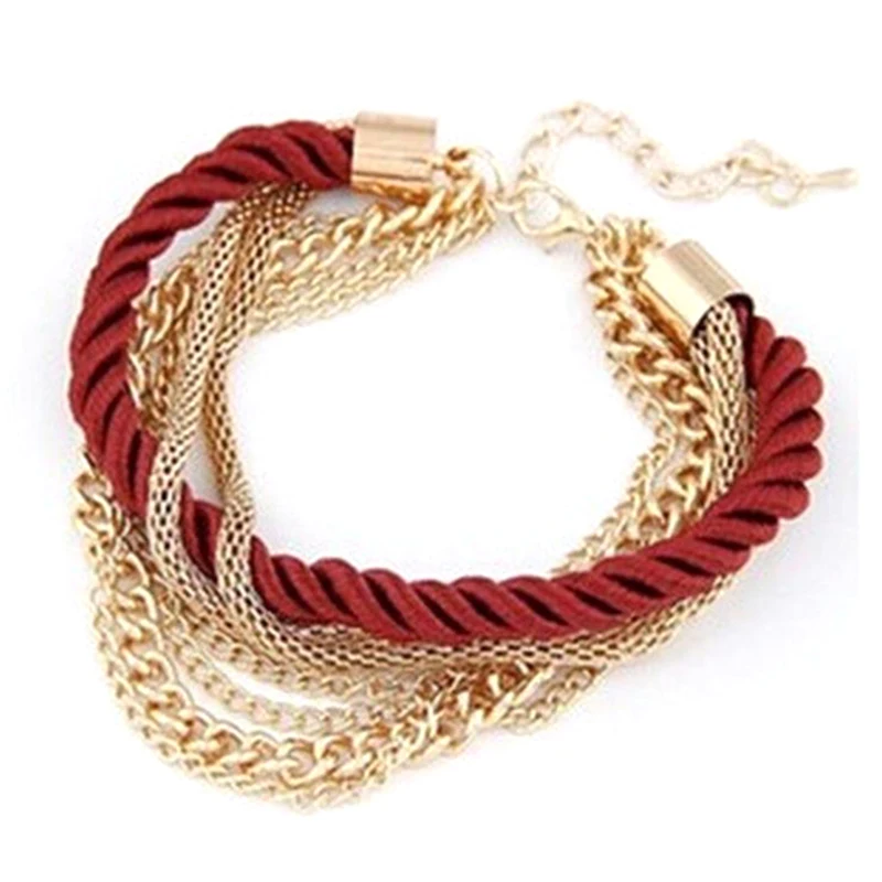 Fashion 2018 Modern Handmade Multilayer Braided Female Bracelet Accessories Bracelet and Bangle Girl Jewelry
Fashion 2018 Modern Handmade Multilayer Braided Female Bracelet Accessories Bracelet and Bangle Girl Jewelry