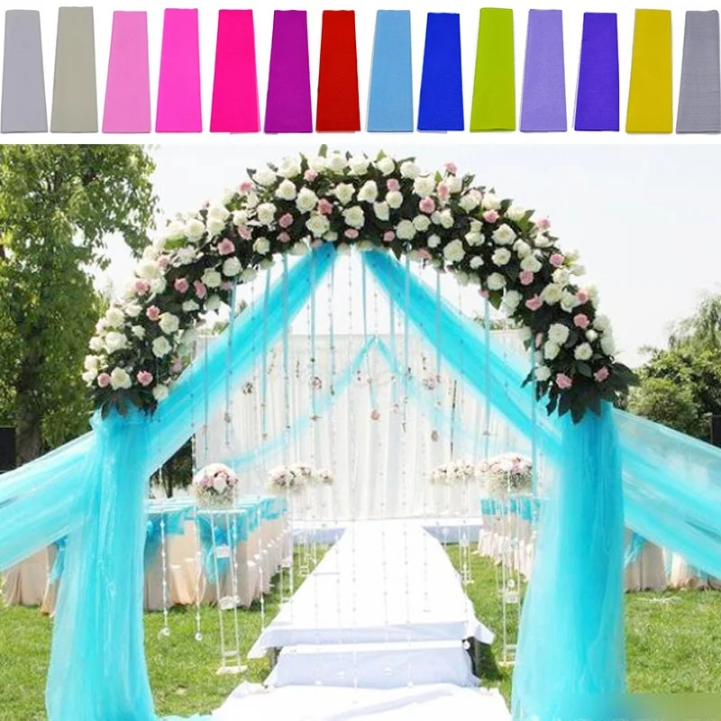 5m/lot 48cm Crystal Tulle Organza Sheer Gauze Element Home Garden Wedding DIY Craft Supplies Baby Shower Party Decoration
5m/lot 48cm Crystal Tulle Organza Sheer Gauze Element Home Garden Wedding DIY Craft Supplies Baby Shower Party Decoration