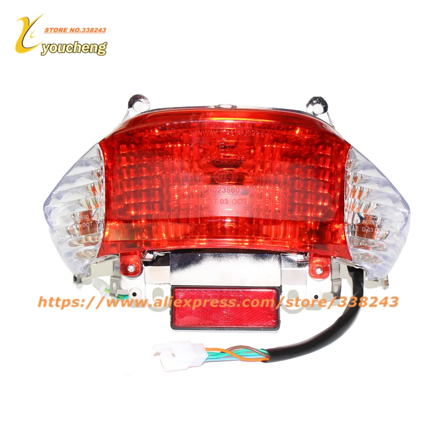 Scooter 50cc Rear Tail Light Turn Signal Lamp Repair For GY6 CHINESE SUNNY Special WD-GY50
Scooter 50cc Rear Tail Light Turn Signal Lamp Repair For GY6 CHINESE SUNNY Special WD-GY50