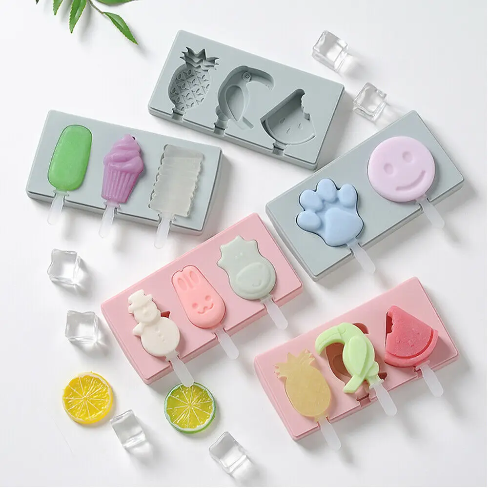 3-Hole Ice Cream Mold Ice Cream Mold Kitchen of Household Refrigerator Ice Cream Tools
3-Hole Ice Cream Mold Ice Cream Mold Kitchen of Household Refrigerator Ice Cream Tools