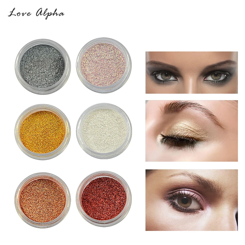 LOVE ALPHA Glitter Powder Eyeshadow Single 16 Colors Makeup Pigments Shimmer Eyeshadow Powder Glitter Eye Shadow Cosmetics
LOVE ALPHA Glitter Powder Eyeshadow Single 16 Colors Makeup Pigments Shimmer Eyeshadow Powder Glitter Eye Shadow Cosmetics