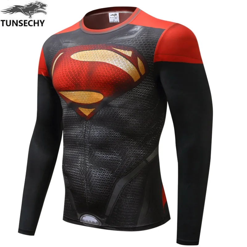 2016New Fashion Fitness Compression Shirt Men Cosplay Male Crossfit Plus Size Bodybuilding Men T shirt 3D Printed Superman Top
2016New Fashion Fitness Compression Shirt Men Cosplay Male Crossfit Plus Size Bodybuilding Men T shirt 3D Printed Superman Top