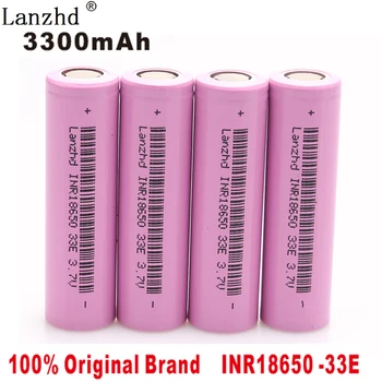 4PCS 2018 100% New Original brand 18650 3300mah Lithium 3.7V INR18650 33E Rechargeable Battery For Flashlight batteries
4PCS 2018 100% New Original brand 18650 3300mah Lithium 3.7V INR18650 33E Rechargeable Battery For Flashlight batteries