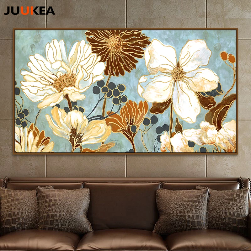 Elegant GRACE Flowers Bloom Golden Plant Oil Painting Art, Canvas Print Painting Poster King Size Wall Pictures Home Decor
Elegant GRACE Flowers Bloom Golden Plant Oil Painting Art, Canvas Print Painting Poster King Size Wall Pictures Home Decor
