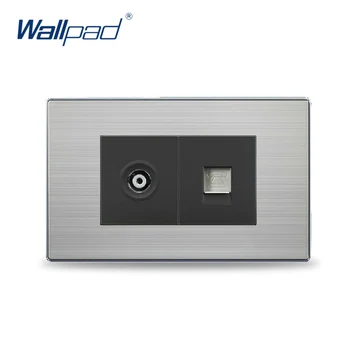 2019 Hot Sale TV+TEL Socket China Manufacturer Wallpad Push Button Luxury Wall Light Switch Outlet
2019 Hot Sale TV+TEL Socket China Manufacturer Wallpad Push Button Luxury Wall Light Switch Outlet